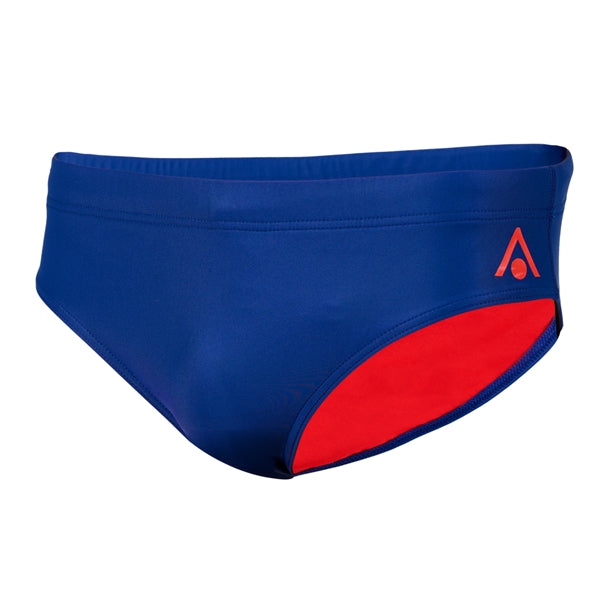 Essential zwemslip 8 CM - Navyblue / Red