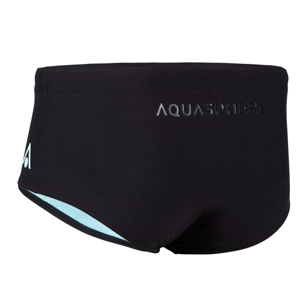 Essential zwemslip 14CM - Black / Light Blue