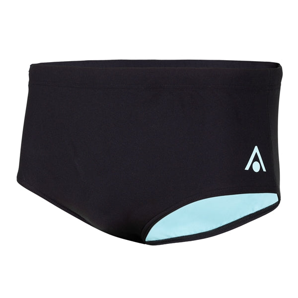 Essential zwemslip 14CM - Black / Light Blue