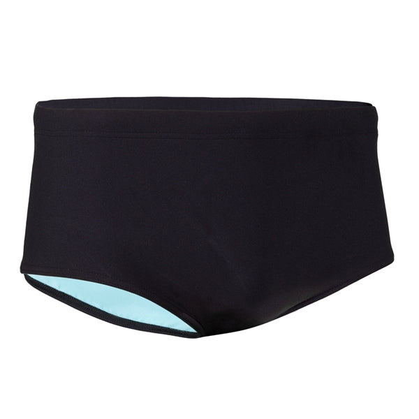 Essential zwemslip 14CM - Black / Light Blue