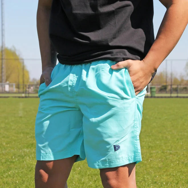 High-quality image of donnay microfiber ian short sea_breeze