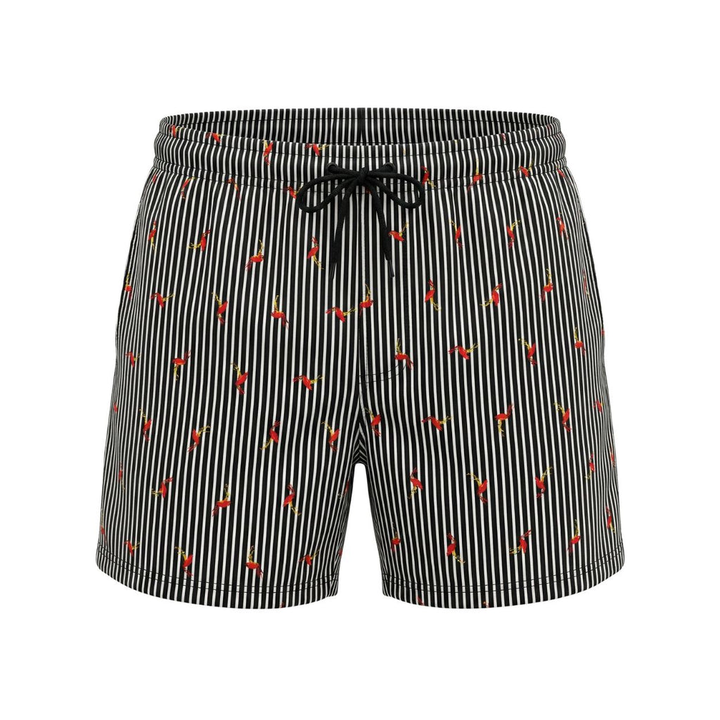 Swimshort Key Largo - Black/White