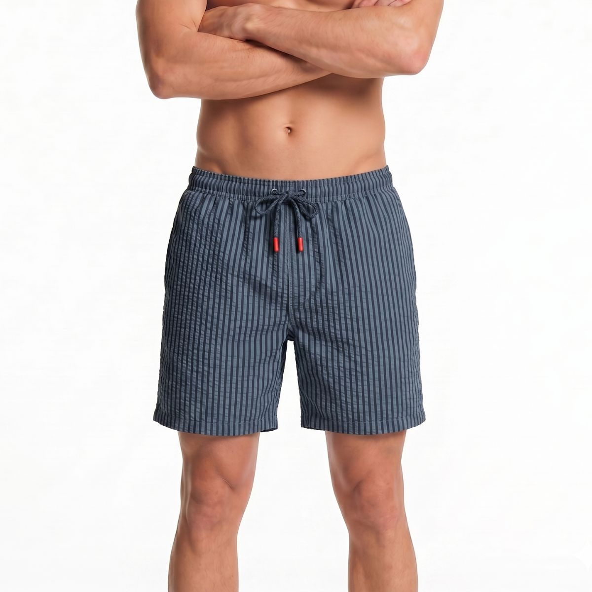 Zwemshort Paros - Grijsblauw/Navy
