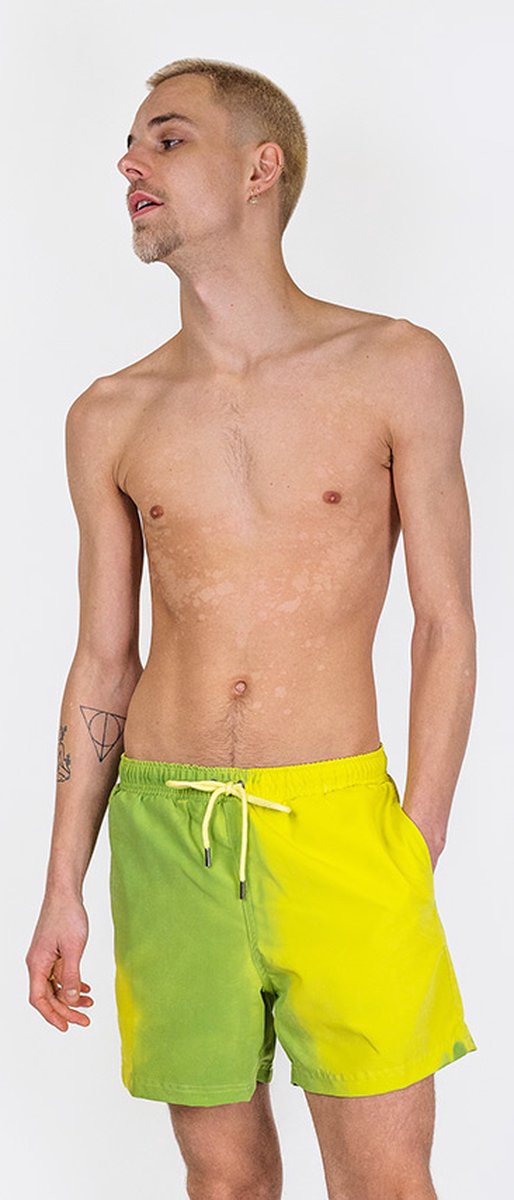 Sea'sons Swimshort Main Green Yellow