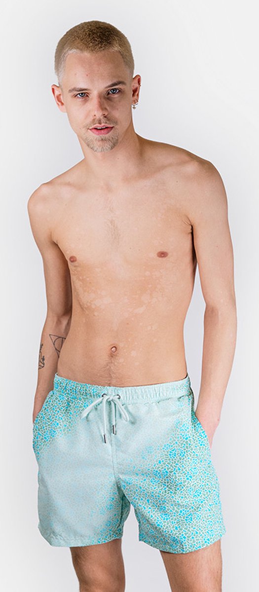 Sea'sons Mosaic Swimshort Mint Green
