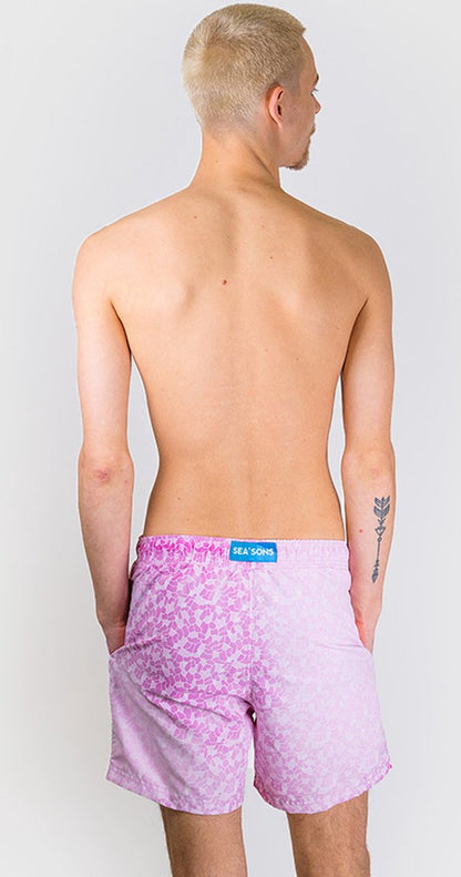 Sea'sons Mosaic Swimshort Pink