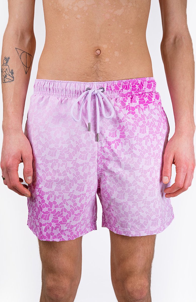 Sea'sons Mosaic Swimshort Pink