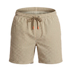 Zwemshort Paros - Zand/Saliegroen