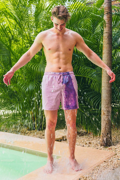 Sea'sons Main Swimshort Purple Pink