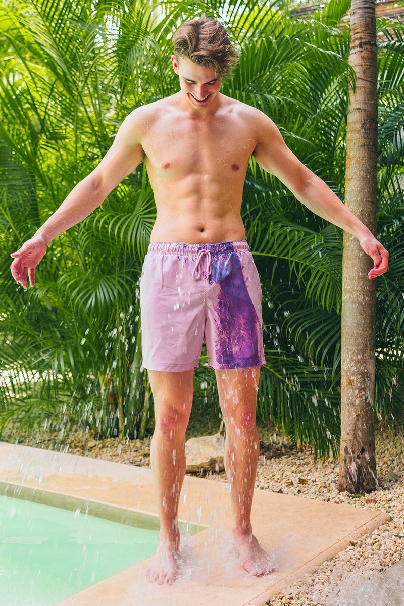 Sea'sons Main Swimshort Purple Pink