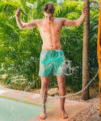 Sea'sons Swimshort Fingerprint Mint