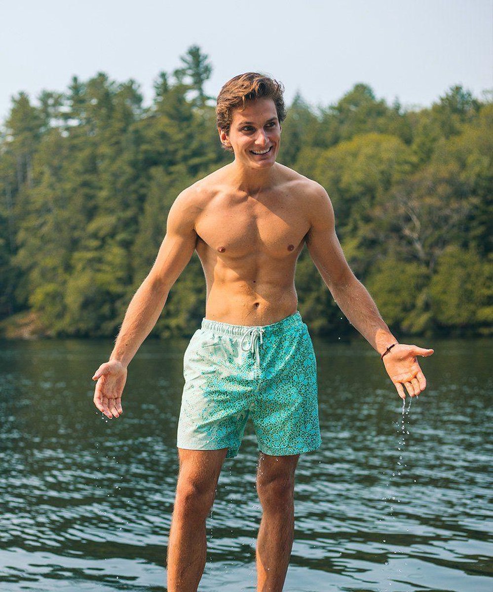 Sea'sons Mosaic Swimshort Mint Green