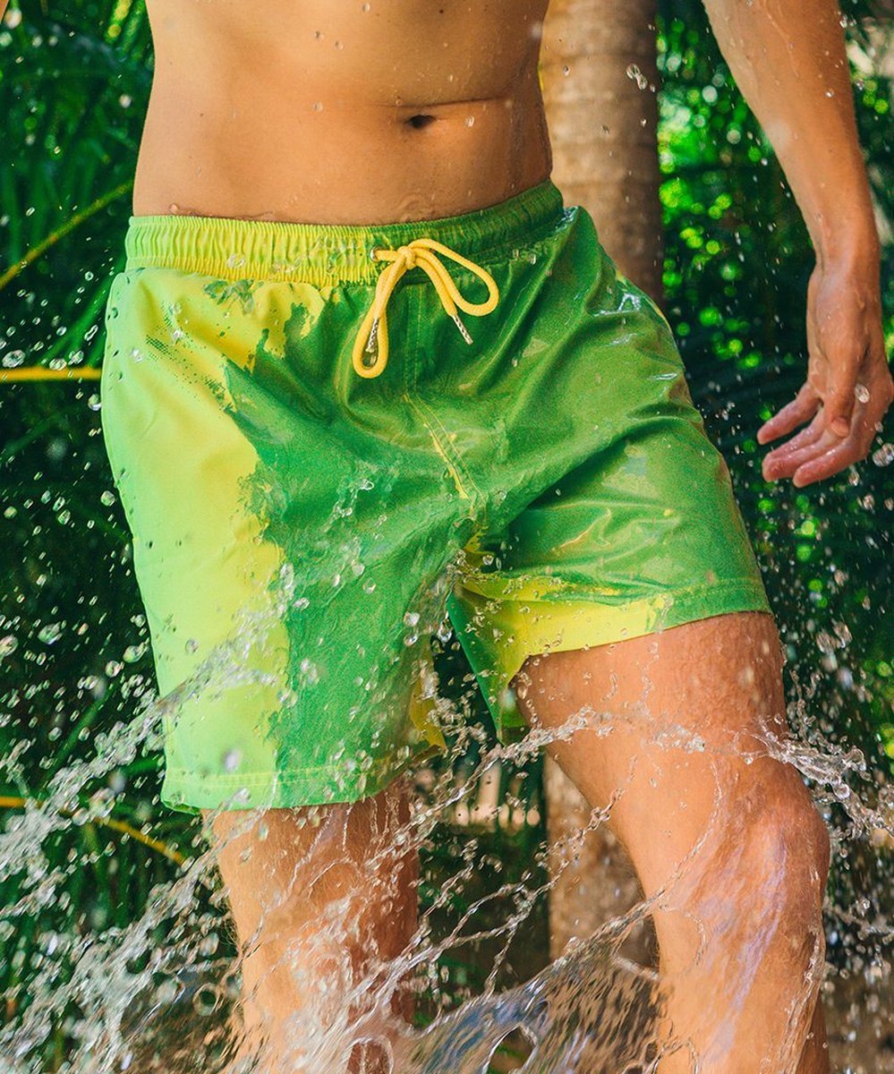 Sea'sons Swimshort Main Green Yellow