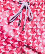 Sea'sons Swimshort Geometric Red