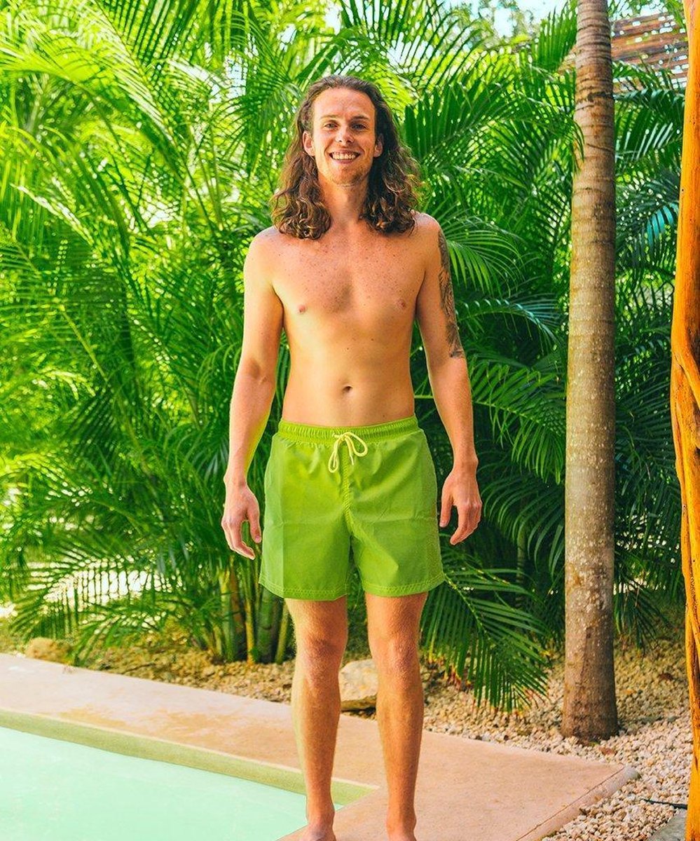 Sea'sons Swimshort Main Green Yellow