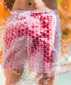 Sea'sons Swimshort Geometric Red