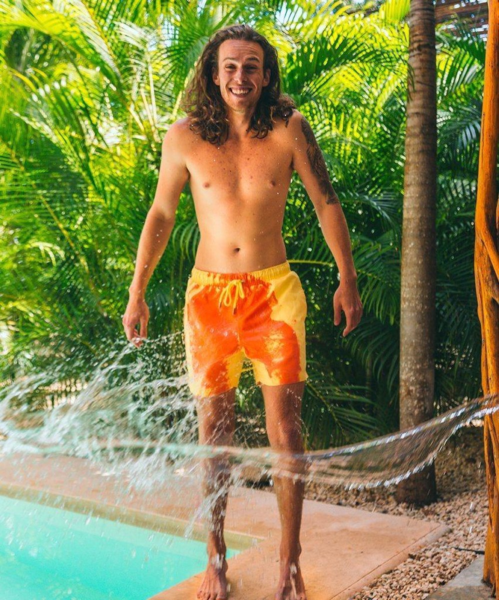 Sea'sons Main Swimshort Orange Yellow