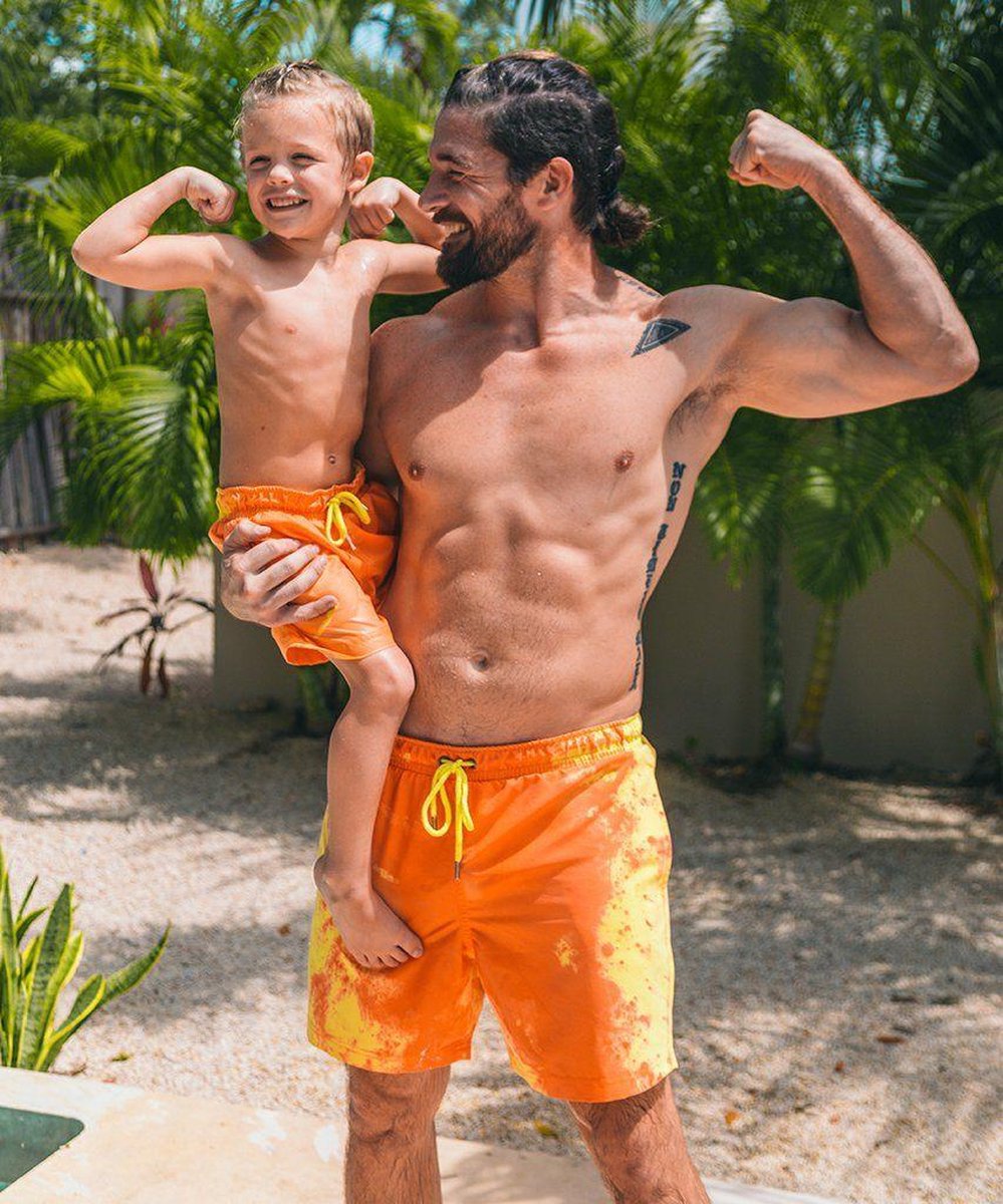 Sea'sons Main Swimshort Orange Yellow