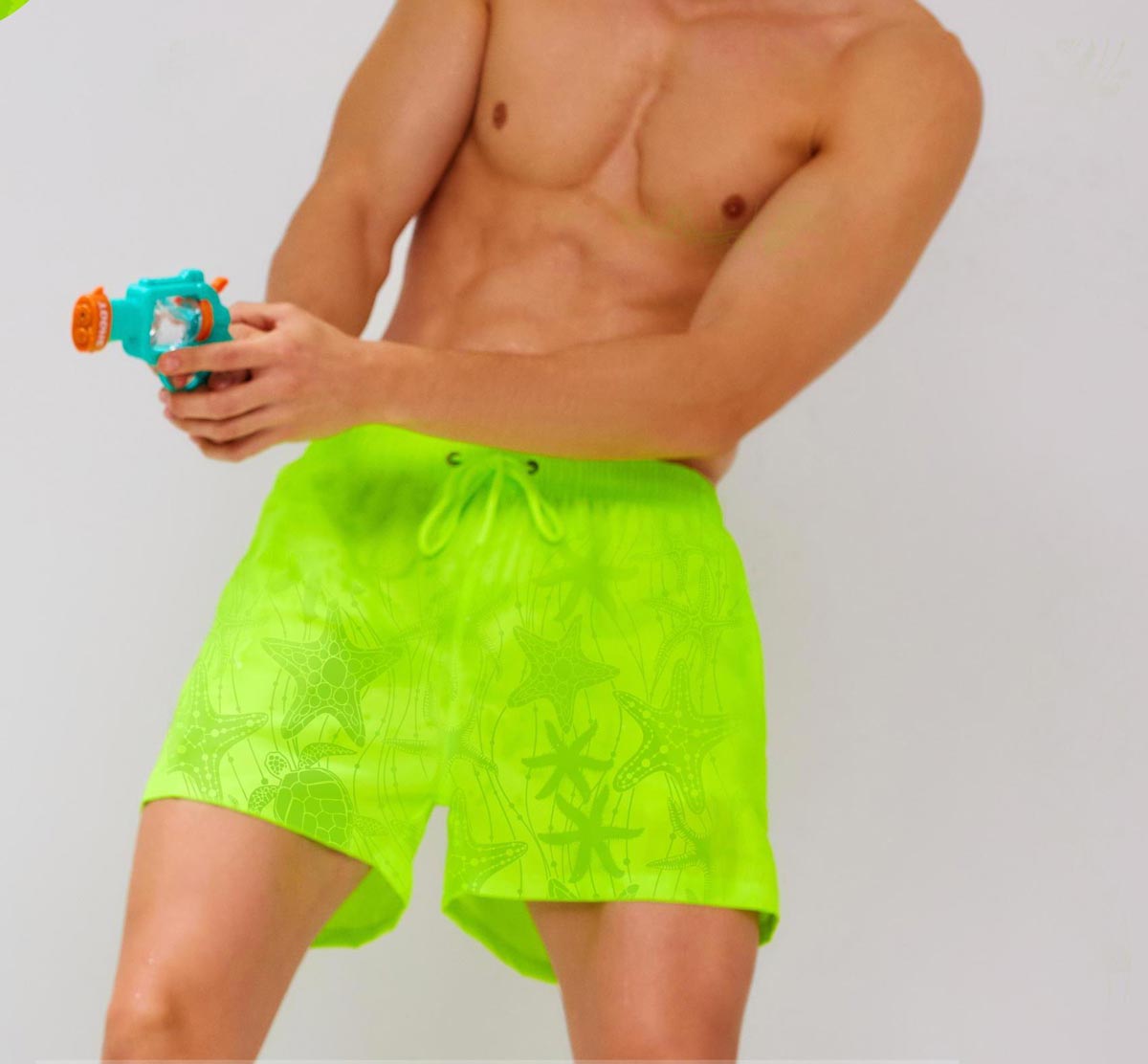 Zwemshort Magique Neon Yellow