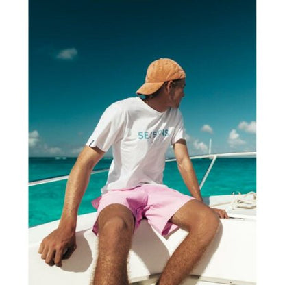 Sea'sons Swimshort Color Changing Bordeaux Pink