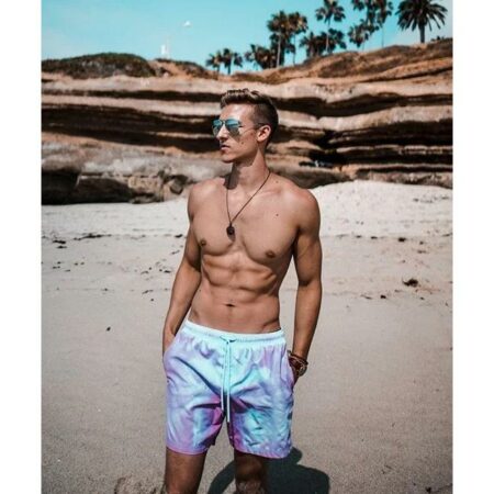 Sea'sons Swimshort Color Changing Cherryblue