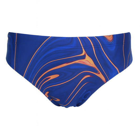 Zwemslip Flame Blauw/Oranje