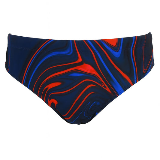 Zwemslip Flame Blauw/Rood