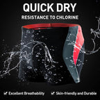 Zwemboxer Olaf Zwart/Rood