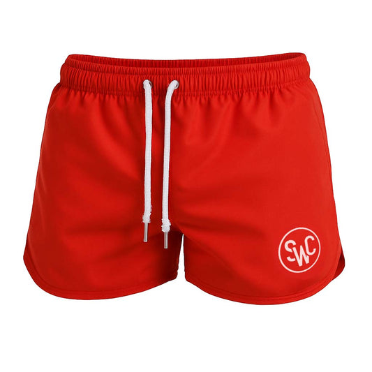 Riviera Retro Zwembroek, Hot Coral Red