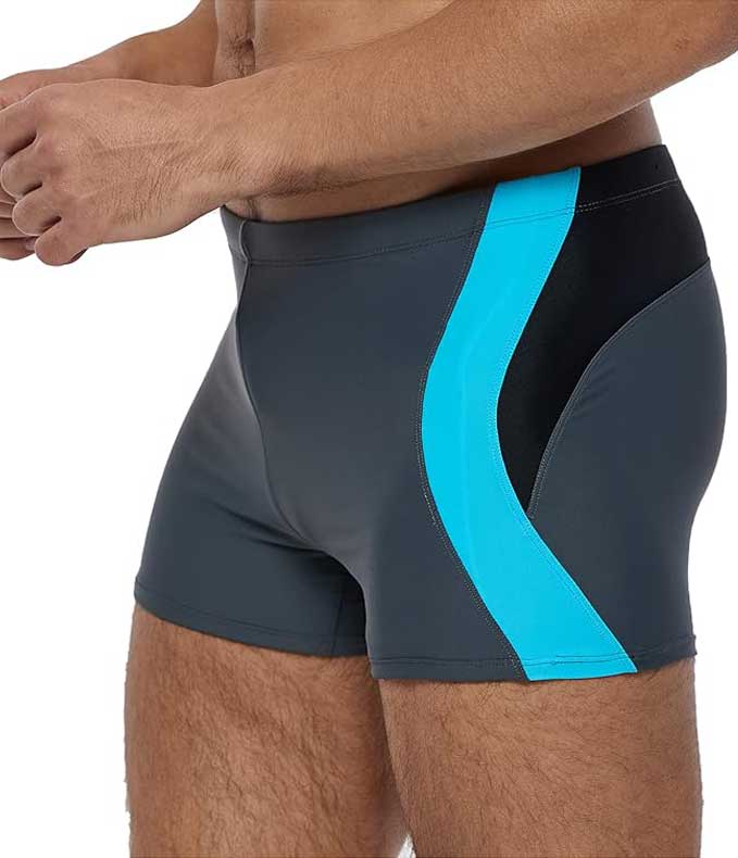 Zwemboxer Olaf Grijs/Blauw