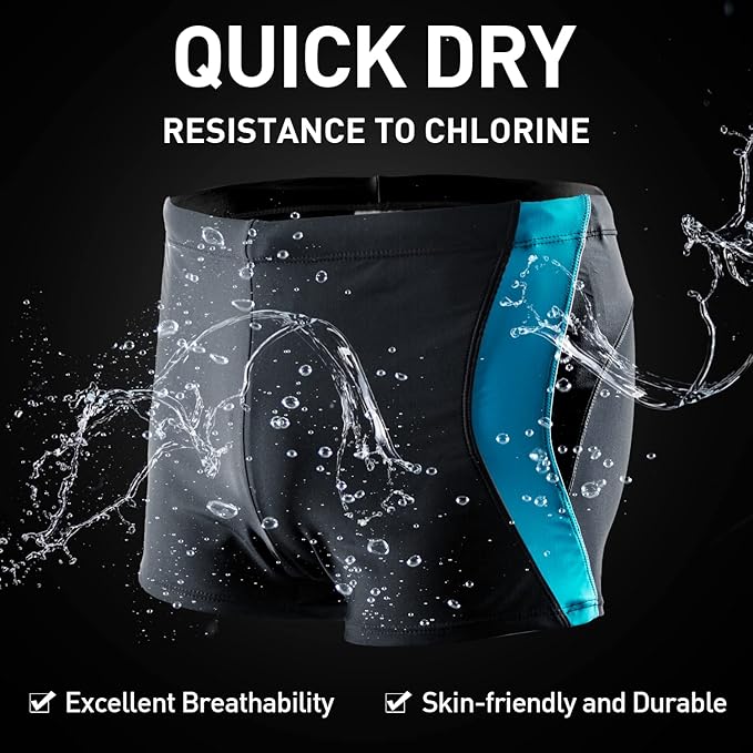 Zwemboxer Olaf Grijs/Blauw