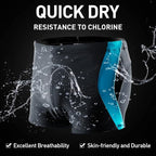 Zwemboxer Olaf Grijs/Blauw