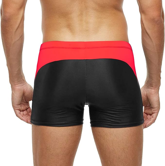 Zwemboxer Olaf Zwart/Rood